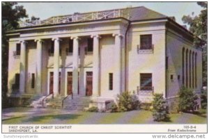 Louisiana Shreveport First Church Of Christ Scientist