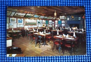 Vtg The Covered Bridge Room Restaurant Griswold Inn Essex Connecticut Postcard