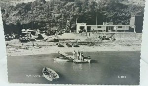 Vintage Rp Postcard Mullion Harbour Porth Mellin Cornwall Real Photo