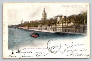 Paris  France  Expo of 1900   Postcard