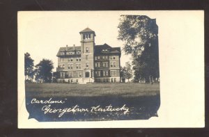 RPPC GEORGETOWN KENTUCKY CAROLOME VINTAGE REAL PHOTO POSTCARD