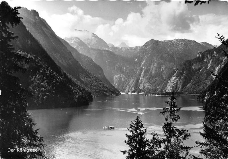 BG1274 der konigssee ship bateaux    CPSM 14x9.5cm  germany