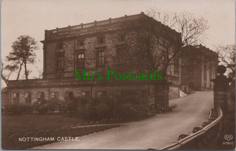 Nottinghamshire Postcard - Nottingham Castle  RS36683