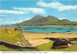 uk48918 croagh patrick and the beach old head louisburgh mayo ireland