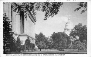 Capitol and State Office Building No. 1 Sacramento CA