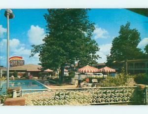 1950's TOWN PARK MOTOR MOTEL Memphis Tennessee TN s8331