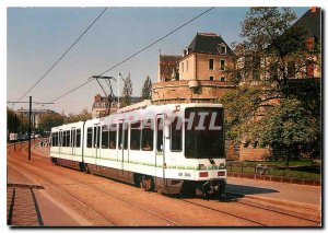Postcard Modern Tramway in front of the Chateau de Bretagne DUKES Wednesday, ...