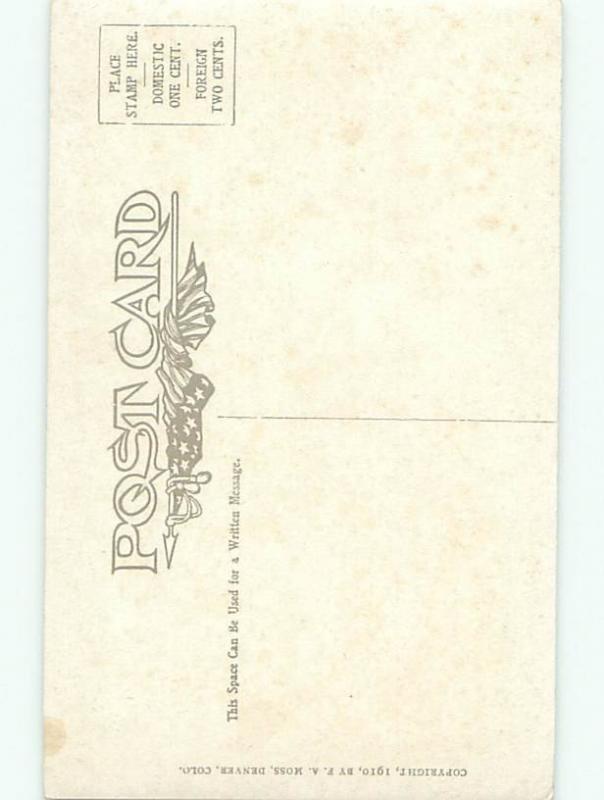 Divided-Back ROMANTIC COUPLE Great Postcard AA7601