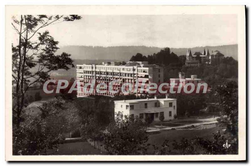 Old Postcard Hauteville Sanatorium Albarine and Chateua Angeville