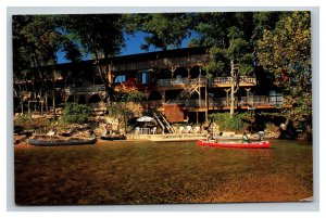 Vintage 1970's Advertising Postcard River's Edge Inn Resort Eminence Missouri