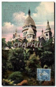 Old Postcard Paris Basilica of the Sacred Heart of Montrmartre