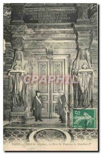 Old Postcard Paris Hotel des Invalides Gate tomb of Napoleon I.