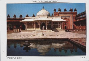 India Tomb Of Sh. Salim Chisti Fatehpur Sikri Postcard BS.28