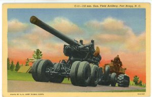 Military - Fort Bragg, NC. Field Artillery Gun