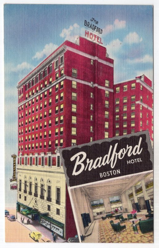 Boston, Mass, Bradford Hotel