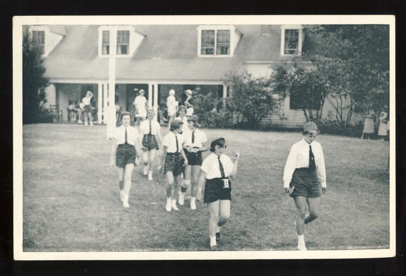 Fitzwilliam, New Hampshire/NH Postcard, Fleur de Lis Camp