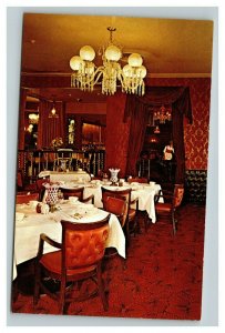 Vintage 1950's Advertising Postcard Golden Bell Dining Room Billings Montana