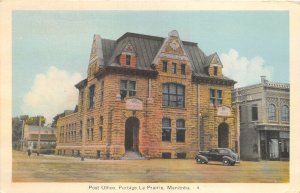 uk42255 post office portage la prairie manitoba canada car