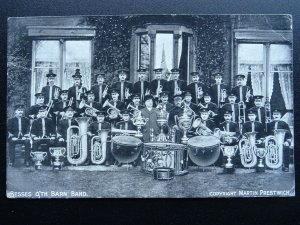 Manchester Bury Whitefield BESSES O'TH BARN BAND c1908 Postcard Martin Prestwich
