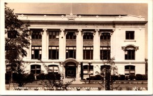 Real Photo Postcard Supreme Court Building in Salem, Oregon