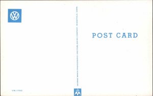 VW Volkswagen Bus Serial #VW-1760 c1960s Promo Postcard