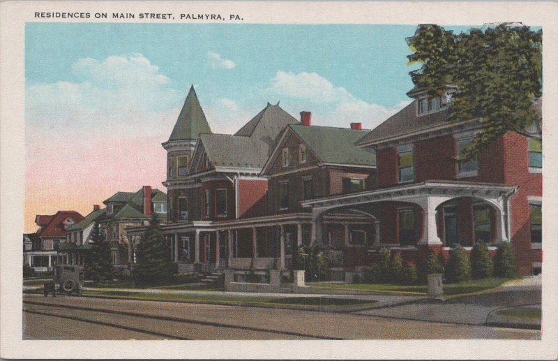 Postcard Residences on Main Street Palmyra PA