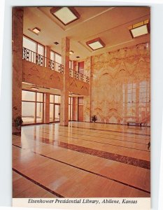 Postcard Lobby, Eisenhower Presidential Library, Abilene, Kansas