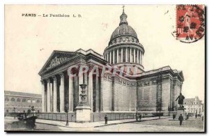 Postcard Old Paris Pantheon