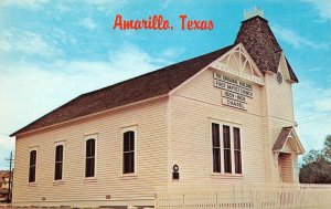 Old First Baptist Church, Amarillo, Texas Chapel ca 1960s Vintage Postcard