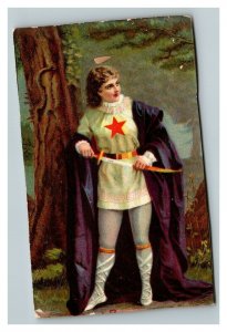 Vintage 1880's Victorian Trade Card Red Star Cough Cure - Quack Medicine