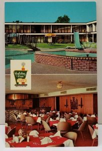 Holiday Inn 1969 Beaumont Texas US Highway 90 Postcard D1