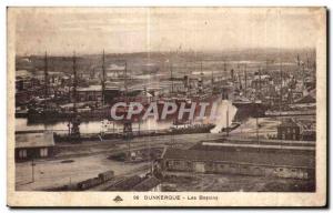 Old Postcard Dunkirk Yacht Basin