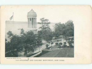 Unused Pre-1907 SOLDIERS AND SAILORS MONUMENT Manhattan New York NY Q1238