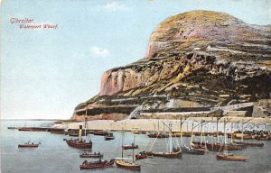 Waterport Wharf Gibraltar Postcard.