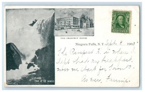 1903 Rock of Ages Cave of the Winds Niagara Falls New York NY Postcard