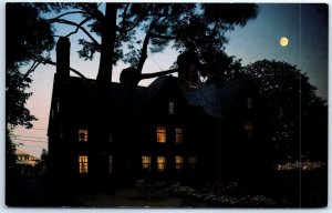 Summer at Twilight at the House of the Seven Gables, Salem, Massachusetts, USA