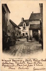 CPA Villiers sur Marne - La Cour du Seigneur (274969)