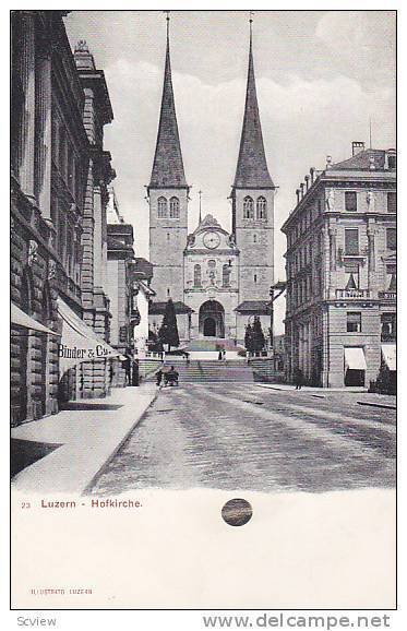 Hofkirche, Luzern, Switzerland, 1900-1910s