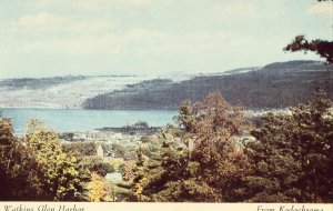 Watkins Glen Harbor on Seneca Lake - New York Postcard