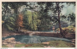 GWYNEDD VALLEY, Pennsylvania, 1900-10s; Resience of Ralph Strassburger, Mill ...