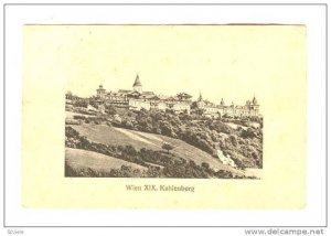 Wien XIX. Kahlenberg , Austria , PU-1908