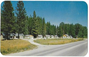 Little River Motel near St Regis Montana Hwy 10 Seattle World's Fair 4 Stamp