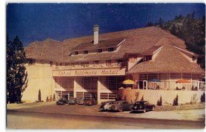 TAHOE BILTMORE HOTEL Crystal Bay, NV LAKE TAHOE Casino c1940s Vintage Postcard