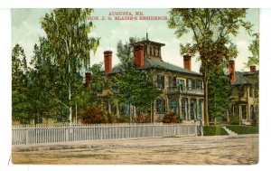 ME - Augusta. Hon. J. G. Blaine's Residence