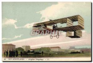 Old Postcard Jet Aviation Airplane Delagrange