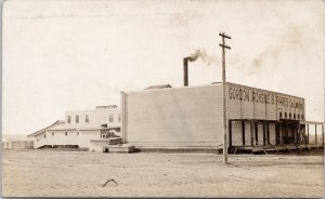 Gordon Ironside & Fares Co Building Moose Jaw SK Saskatchewan RPPC Postcard H56