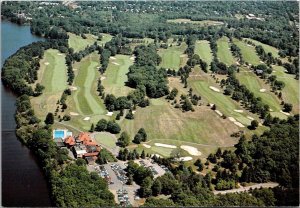 Connecticut Hamden New Haven Country Club On Lake Whitney Showing Golf Course