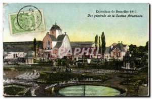 Brussels Brussels-Belgium-Belgium-1910-Vue Generale Exhibition of the German ...