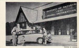 1950's Auto at Travel Info Center  Ontario Canada