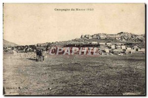 Old Postcard Campaign Morocco 1925 Militaria